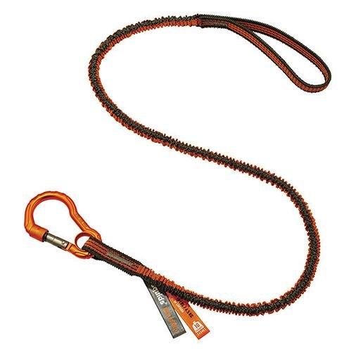 Magni Ergodyne Squids 3100F(x) Orange & Grau Werkzeug-Umhängeband, Einzelkarabiner, 3,6 kg, Orange & Grau (720476198024)