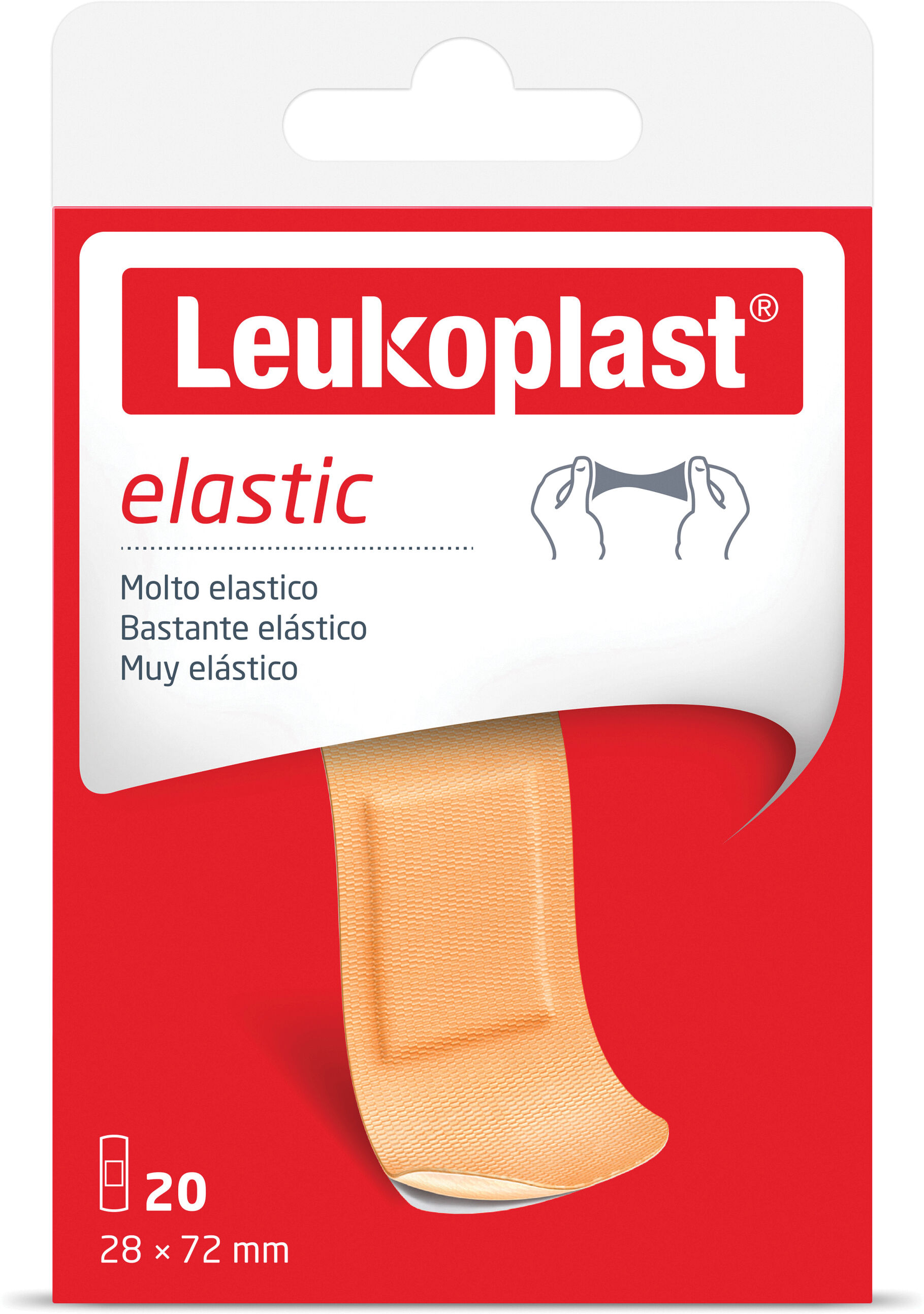 Essity Leukoplast*elastic 28x72 20pz
