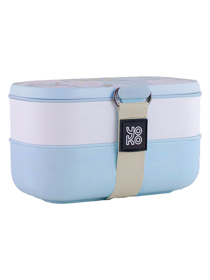 Yoko Design Lunchbox "Milano" in Hellblau - 1200 ml - onesize