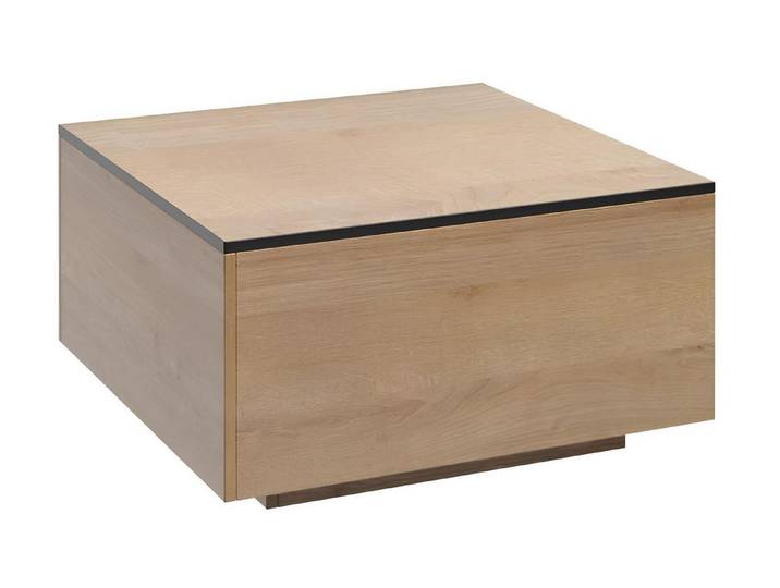 JVmoebel Beistelltisch Echtholz Tisch aus Eiche in warmer brauner Farbgebung (1-St), Made in Europa