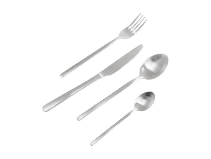 Besteck-Set KARE DESIGN Gloria, 16-teilig , silber, 16, Edelstahl, Essbesteck-Sets, Besteck-Set