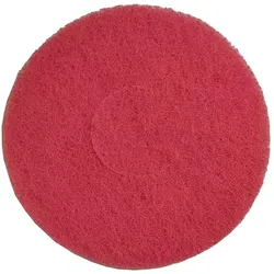 Polierpad Ø 250mm für Wachs - zum Bearbeiten von Stein/Marmor/Terrazzoböden, für Bodenschleifmaschine mit Klettpad-Halter