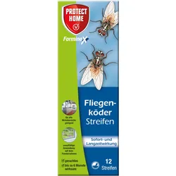 Protect Home FormineX Fliegenköder Fensterstreifen - 12 Stück