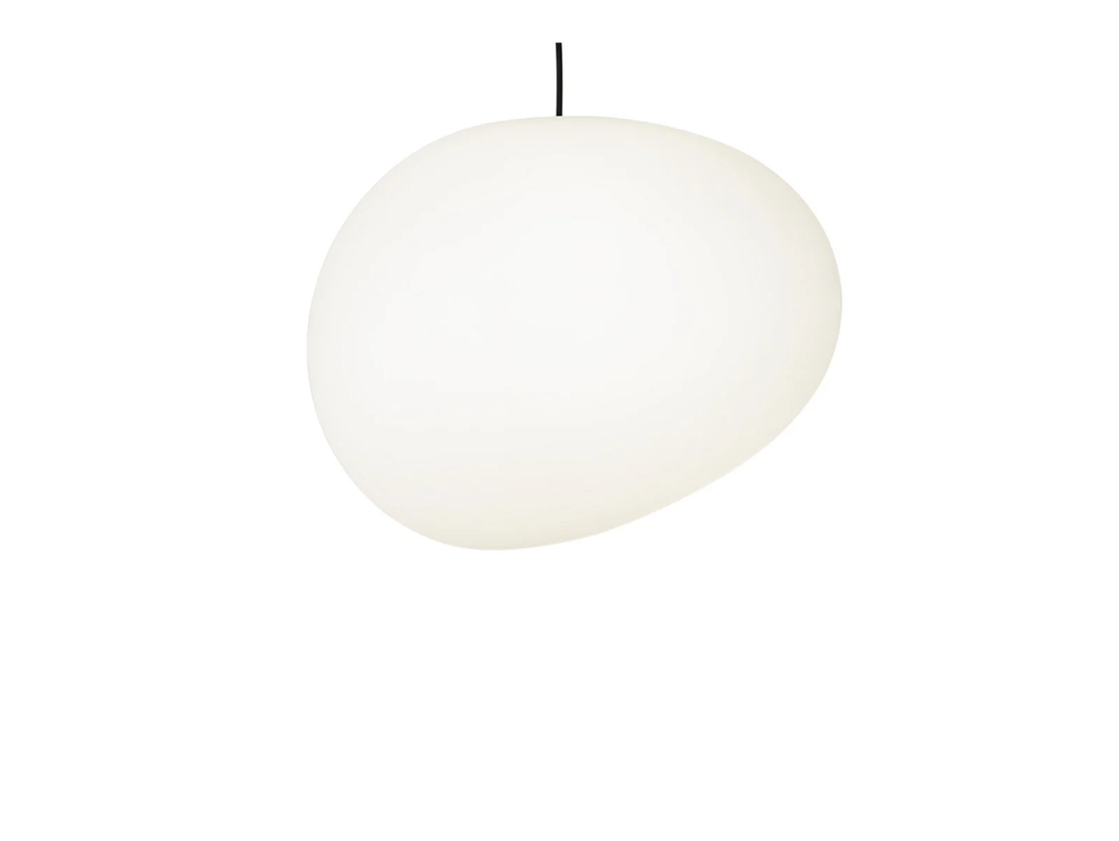 Foscarini Gregg buiten hanglamp XL wit - Kunststof