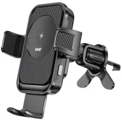 WE Support voiture universel pour smartphones avec chargeur sans fil 15W, ouvert, Auto Adapter, Transparent