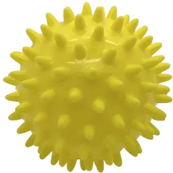 Massageball 8 cm gelb 1 St
