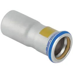 Geberit, Rohrverbindungstechnik, Gas-Reduktion Mapress d= 54x22mm, mit Einschubende, Edelstahl (Rohrreduktion)