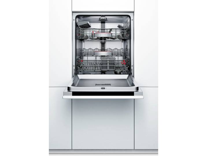 BOSCH Verblendungssatz SMZ5035 , silber (silberfarben), Abdeckblenden, Hocheinbau, 81,5 cm Höhe, Verblendungssatz