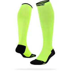 ONIC GEAR Sport Kompressionsstrümpfe - Damen & Herren - Neon Gelb - M