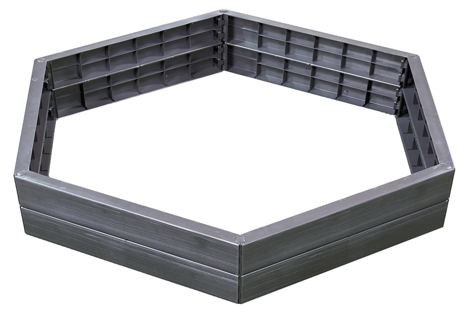 GARANTIA ERGO verhoogd tuinbed XL Wood 6 panelen met verbinders