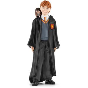 schleich Spielfigur Harry Potter 42634, ab 6 Jahre, Ron Weasley & Krätze, 3,7 x 10,2 cm, 2 Teile