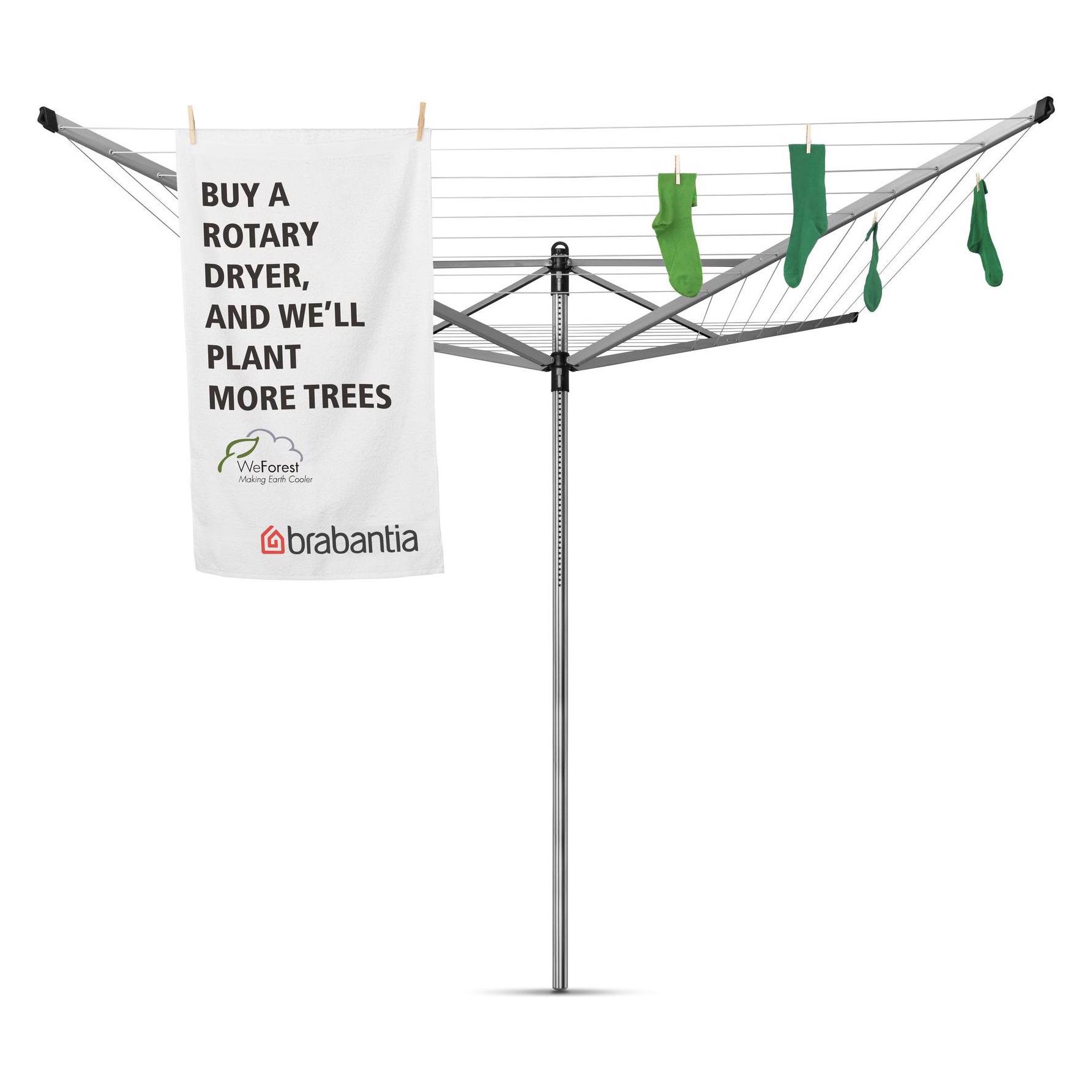 Brabantia Wäschespinne Lift-O-Matic 50 m (50 m) (310942)