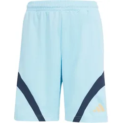 adidas House of Tiro Sweatshorts Kinder KD6022 - ice blue/white/hazy beige/night navy 152