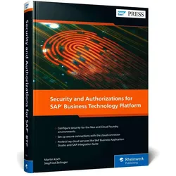 Security and Authorisations for SAP Business Technology Platform, Fachbücher von Martin Koch, Siegfried Zeilinger