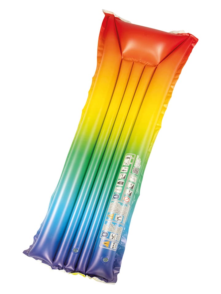 Happy People Luftmatratze "Rainbow" - ab 14 Jahren - onesize