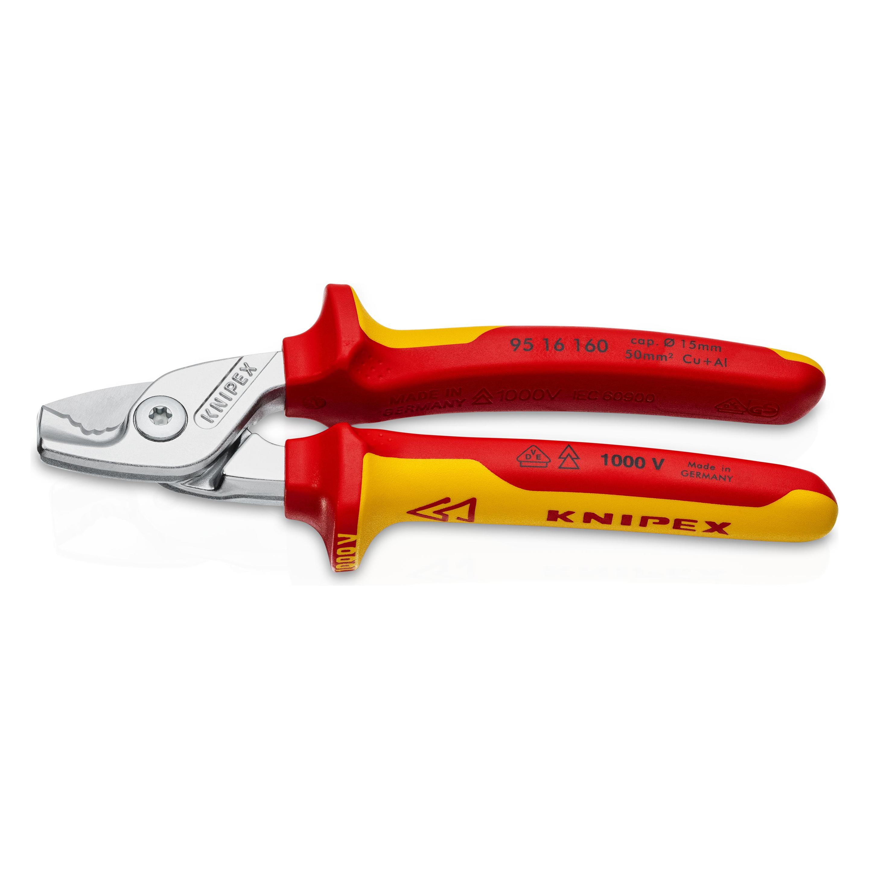Knipex Electric cable scissors 951660SB (160 mm) (95 16 160 SB)