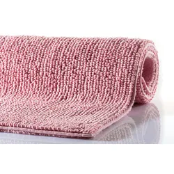 RHOMTUFT Badteppich PUR rosenquarz 60 x 100 cm