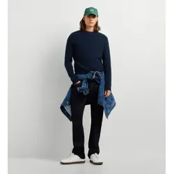 Pepe Jeans für Herren. PM7000090 Marineblauer Denzel-Pullover (M), Lässig, Baumwolle, Langarm