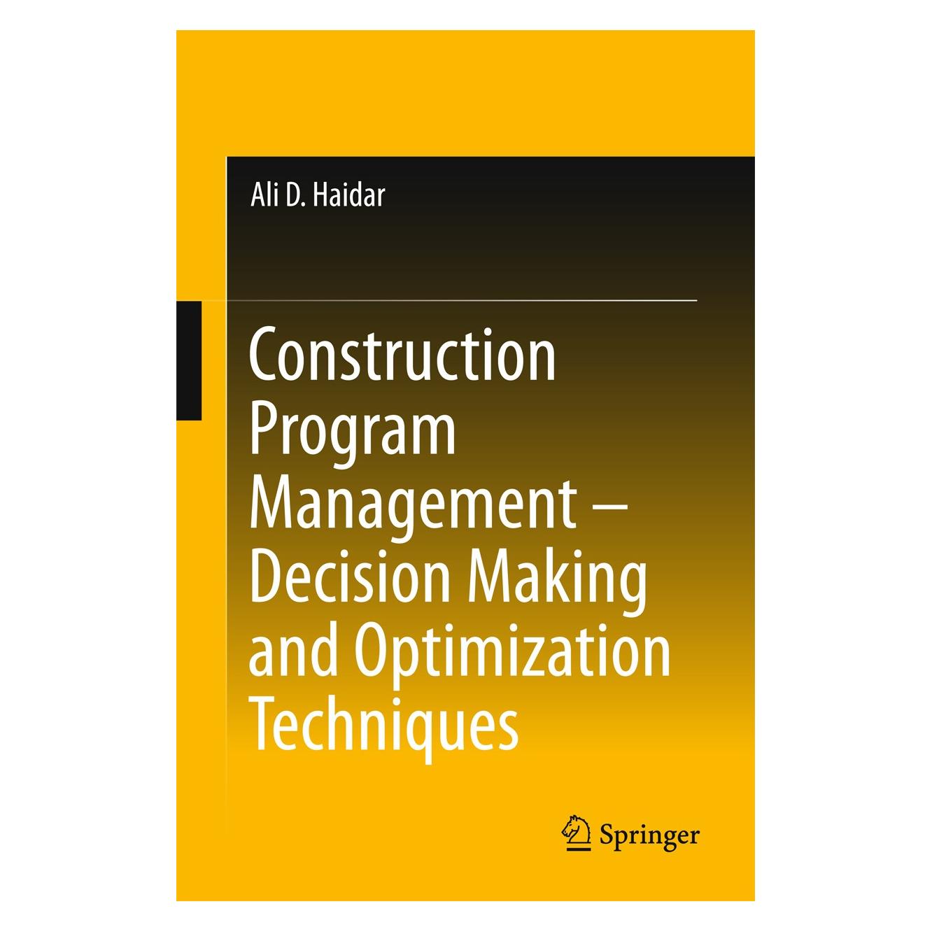 Springer Haidar:Construction Program Management (Englisch, Ali D. Haidar, 2015) (9783319207735)