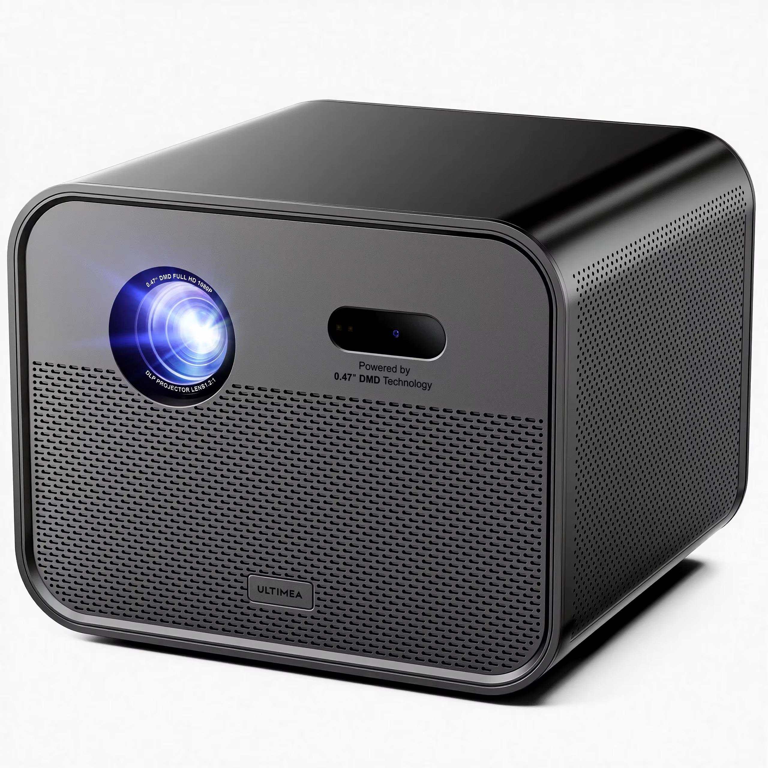 Projektor - Poseidon E100 - Full HD 1080p - 1800 ANSI-Lumen - DLP-Technologie - 3D - 4K-Unterstützung - Android TV 11.0