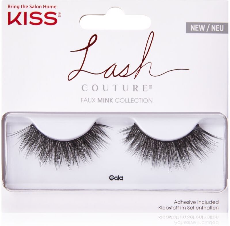 Kiss Lash Couture Faux Mink faux-cils Gala 1 une paire de