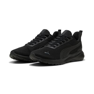 Sneaker PUMA "ANZARUN 2 LITE SLIPTECH", Herren, Gr. 42, Textil, schwarz (puma schwarz, puma schwarz), unifarben, Schuhe Sneaker, Slip-on-Sneaker