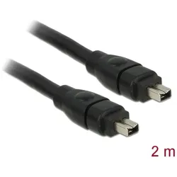 DELOCK FireWire-Kabel FW400 4Pin -> FW400 4Pin St/St 2.00