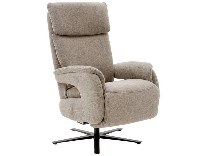 Dieter Knoll Fernsehsessel VARO STYLE LAZYLINE, camel, Stoff