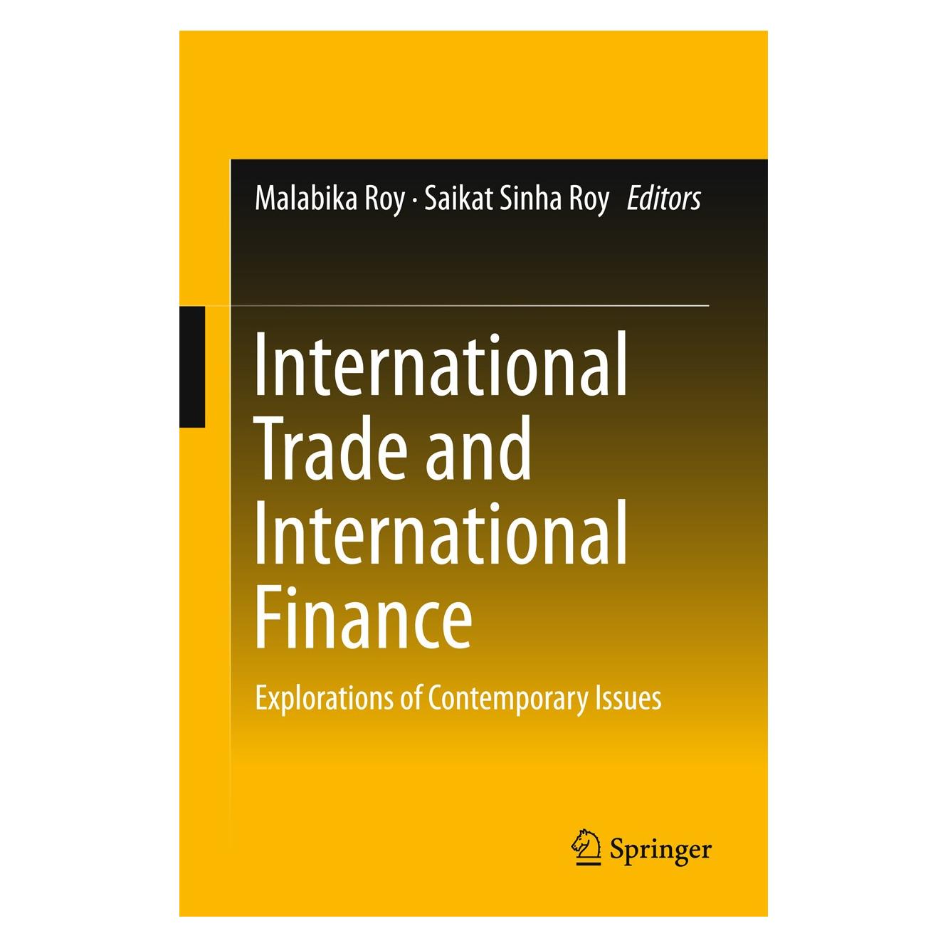 Springer International Trade and International Finance (9788132227953)
