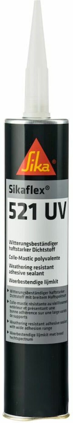 PU-Hybrid-Dichtstoff 300ml Kartusche hellgrau Sikaflex 521 UV (62139)