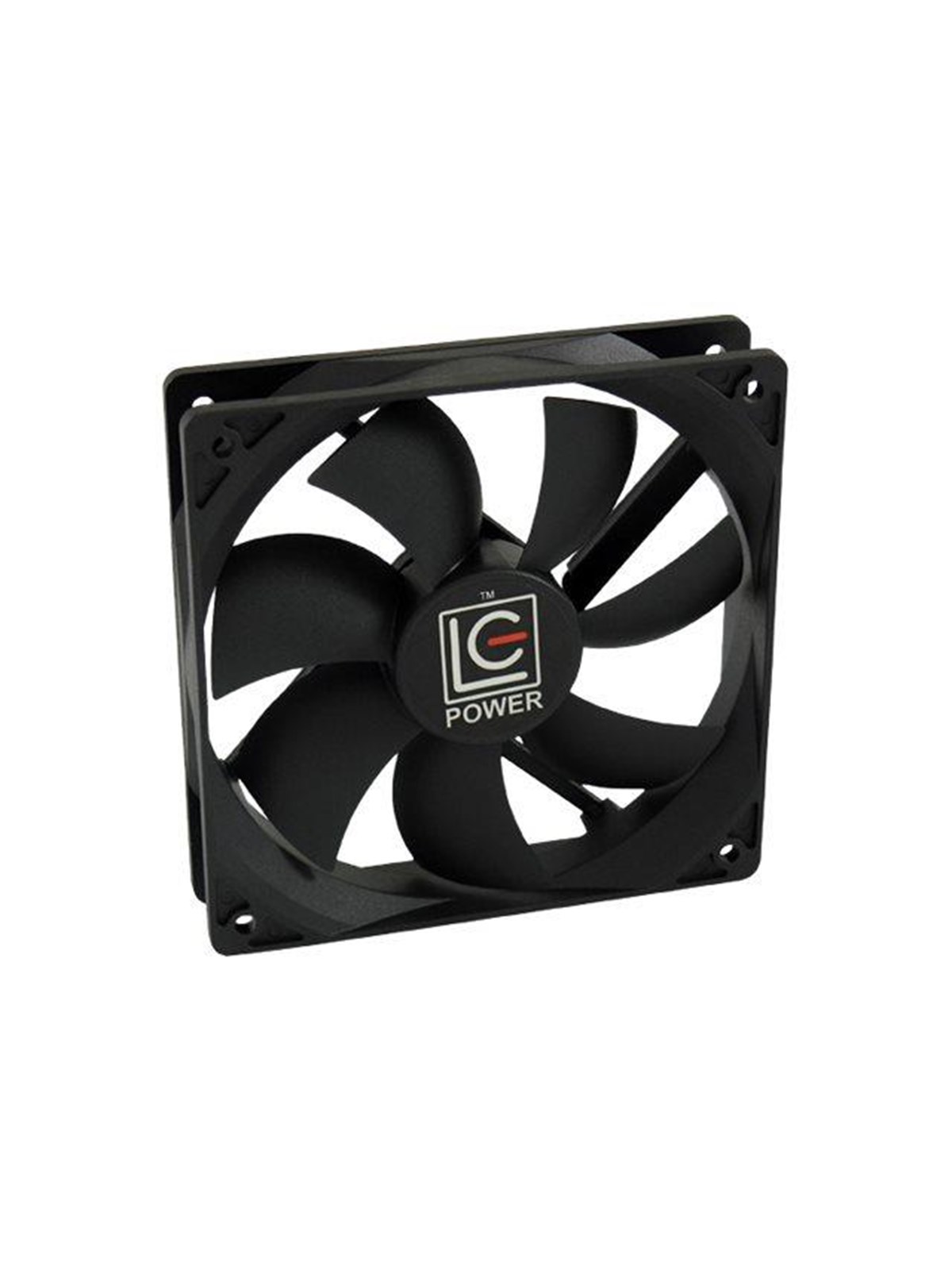 LC Power case fan - Gehäuselüfter - 120mm - Schwarz