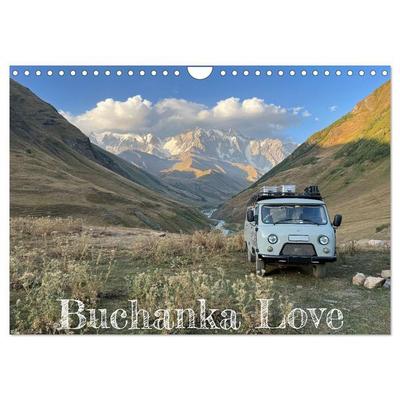 UAZ 452 Buchanka Love (Wandkalender 2027 DIN A4 quer), CALVENDO Monatskalender