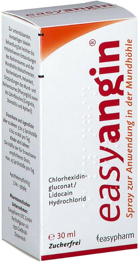 easyangin Spray zur Anwendung in der Mundhöhle 30ml