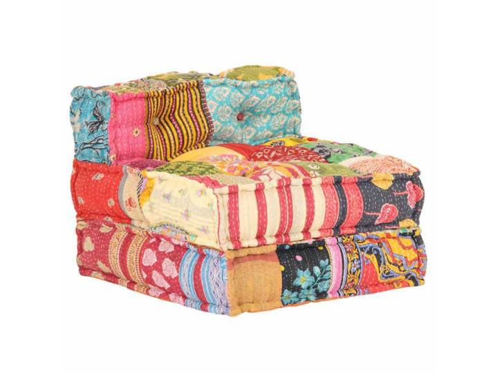 Maison Exclusive - Pouf modulaire Patchwork Tissu