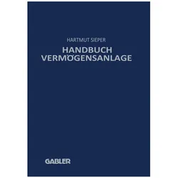Handbuch Vermögensanlage, Fachbücher von Hartmut Sieper