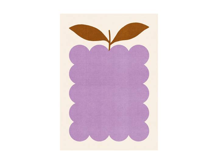 Paper Collective Lilac Berry poster 30x40cm