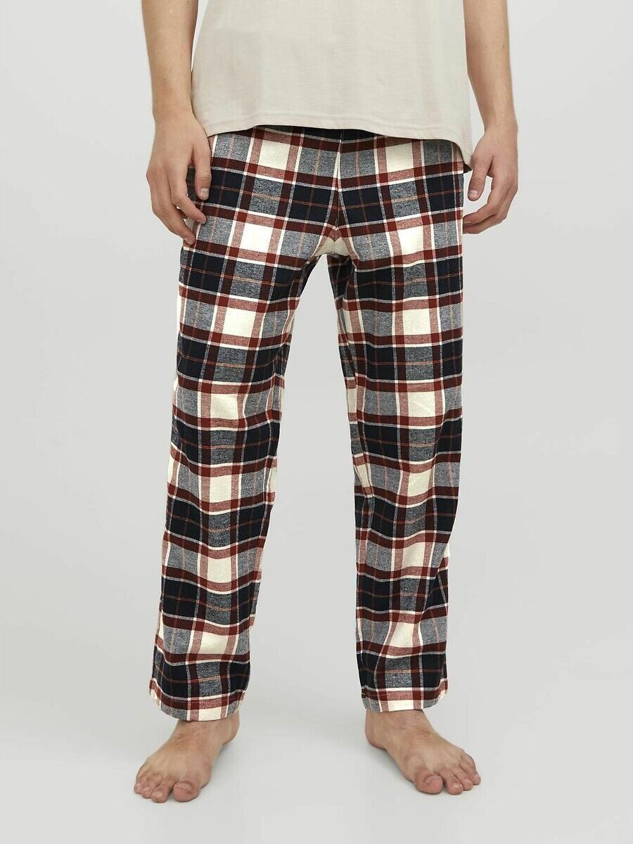 JACK & JONES Pantalon de pyjama en flanelle