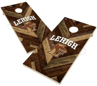 Skip's Garage Lehigh University Mountain Hawks Cornhole Board Set
