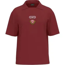 JAKO Unisex Dynamo Dresden Polo Freizeit, Größe M in Rot Rot