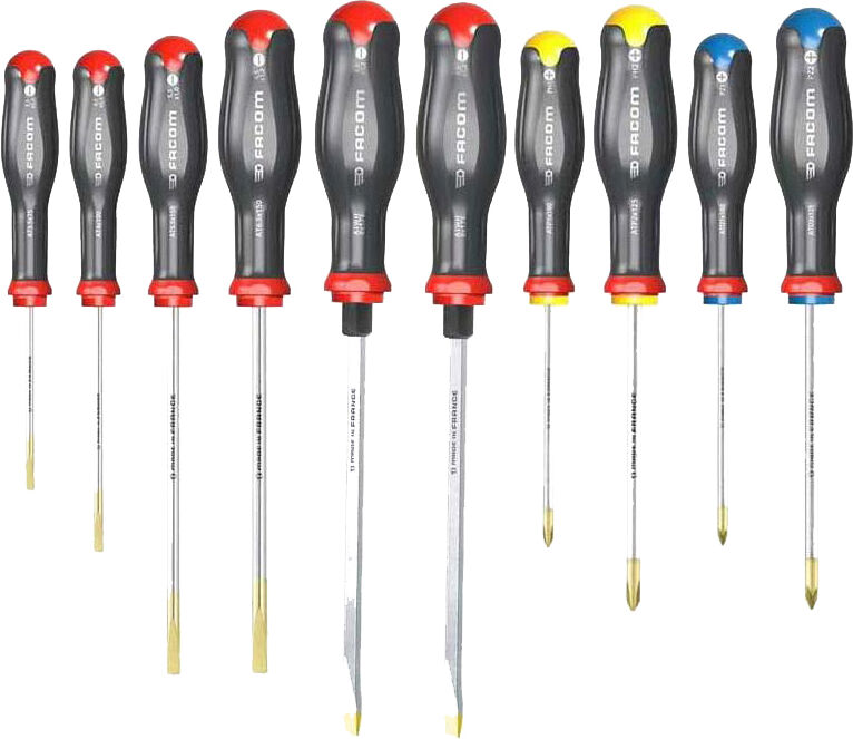 Jeu de 10 tournevis PROTWIST® FACOM AT.J10
