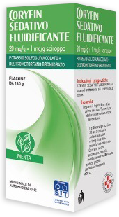 Coryfin Sedativo Fluidificante Sciroppo 20 mg/g + 1 mg/g 180 g