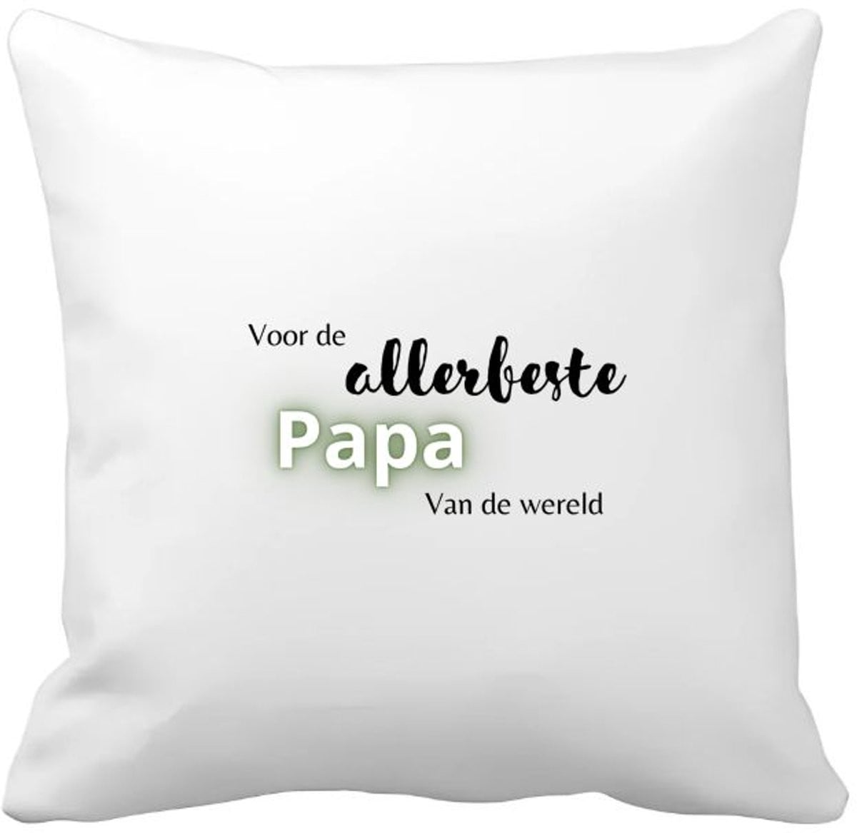 Akyol Kussenhoes voor de beste papa - 40 x 40 cm