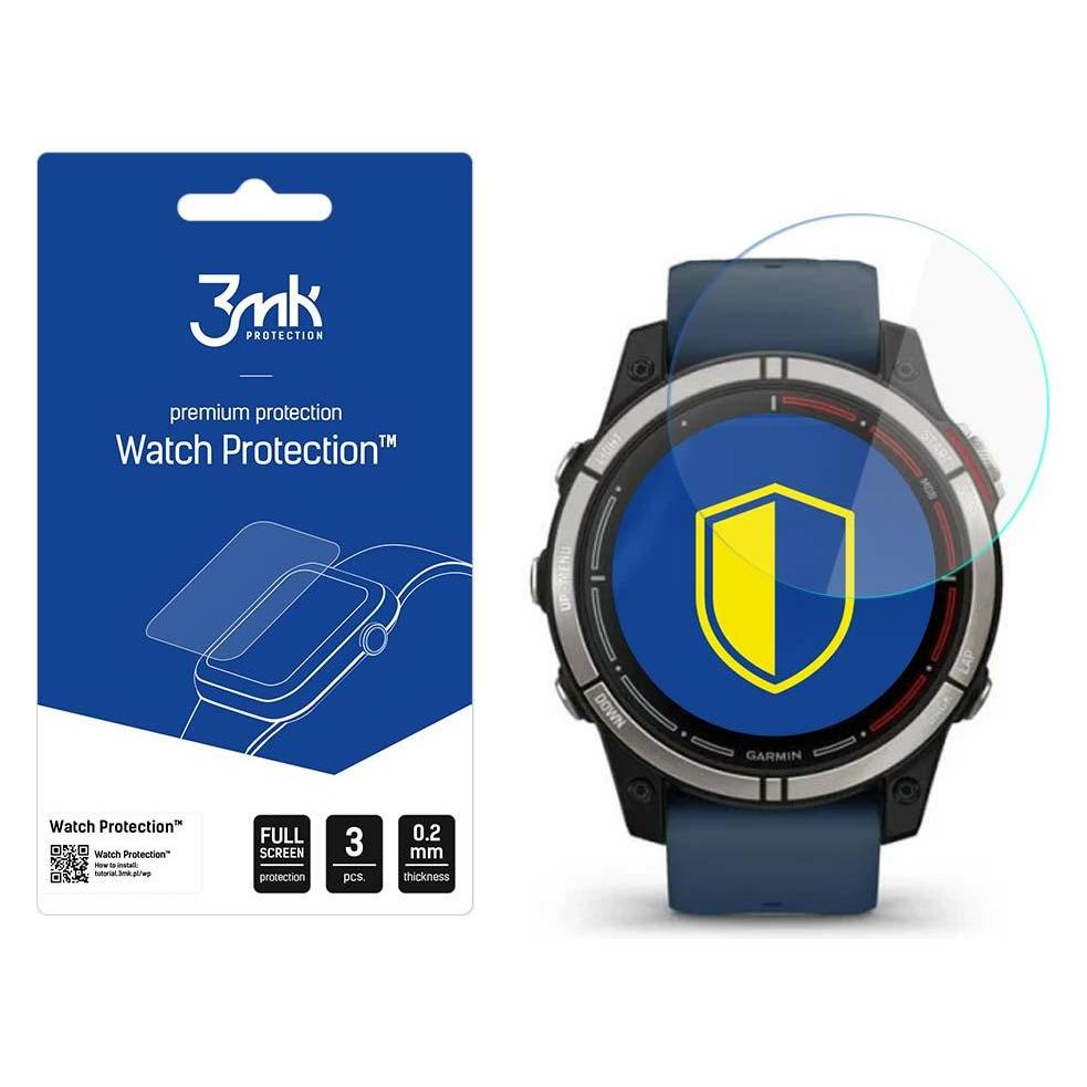 3MK Watch Protection v. FlexibleGlass Lite do Garmin Quatix 7 (5903108474092)