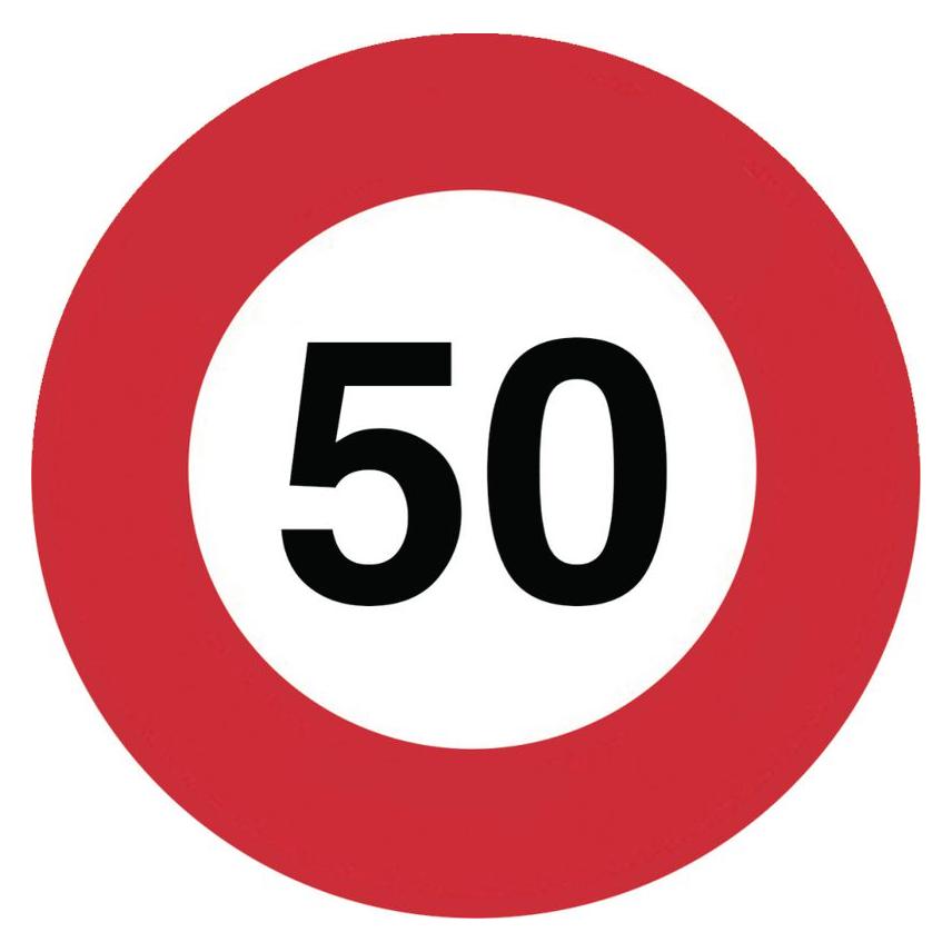 BRW Signaltafel Höchstgeschwindigkeit 50 Generell 2.30.1 (66648520)