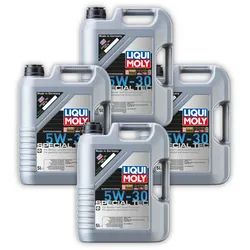4x Motoröl Special Tec 5W-30 LIQUI MOLY 1164 Motorenöl Motor Öl Synthese 5 Liter