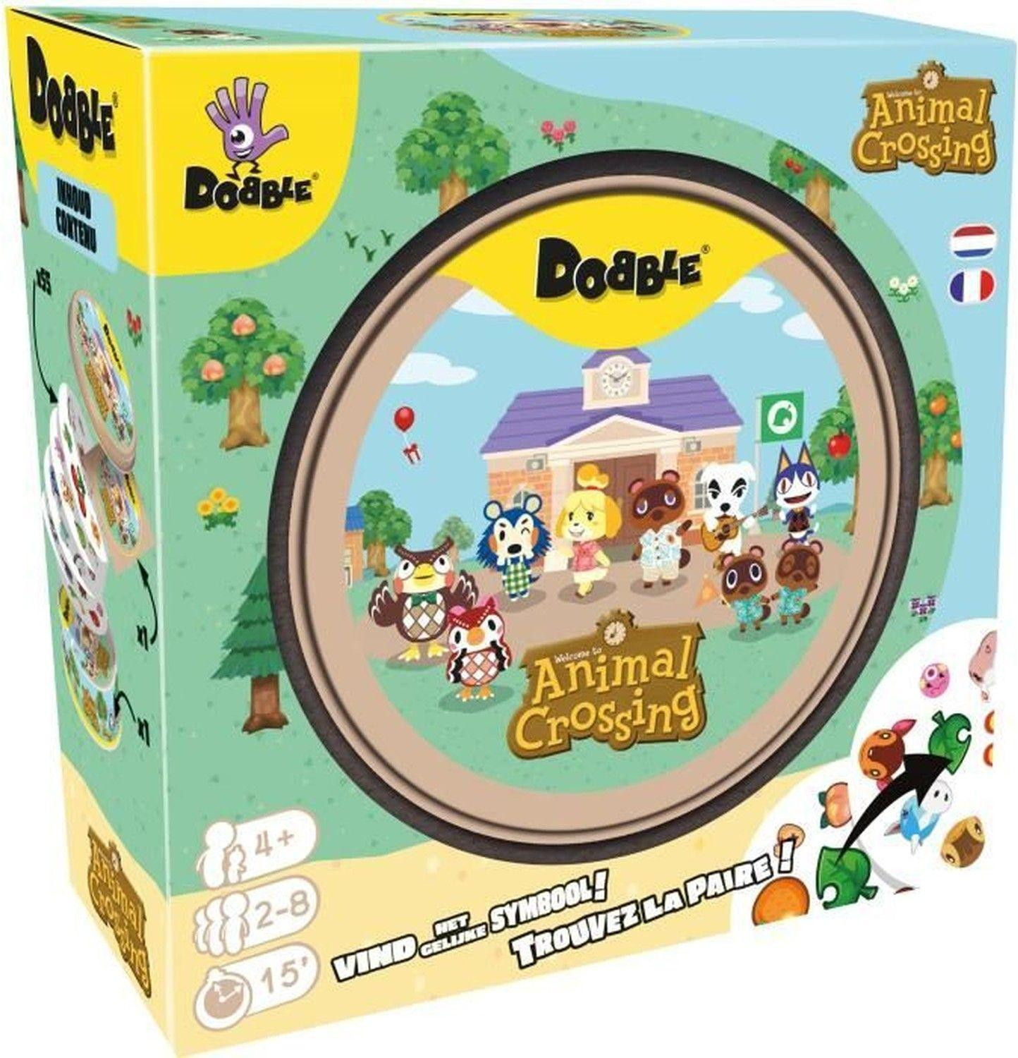 Dobble Animal Crossing Eco Sleeve Asmodee FR/NL