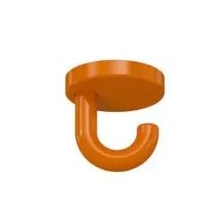 Hewi 477 Unterkopf-Haken 477.90.01524 50mm, orange