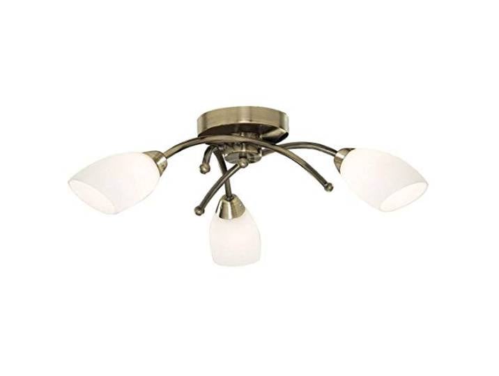 Searchlight Opera Lampe de Plafond\, métal\, Blanc\, 1