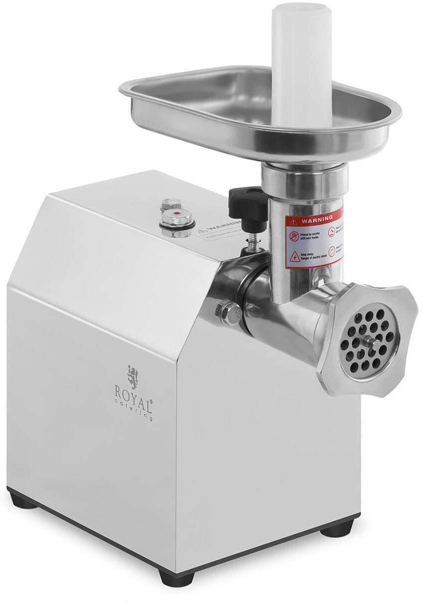 Royal Catering Stainless Steel Meat Mincer - Return Flow - 70 kg/h RCFW 70-600ECO