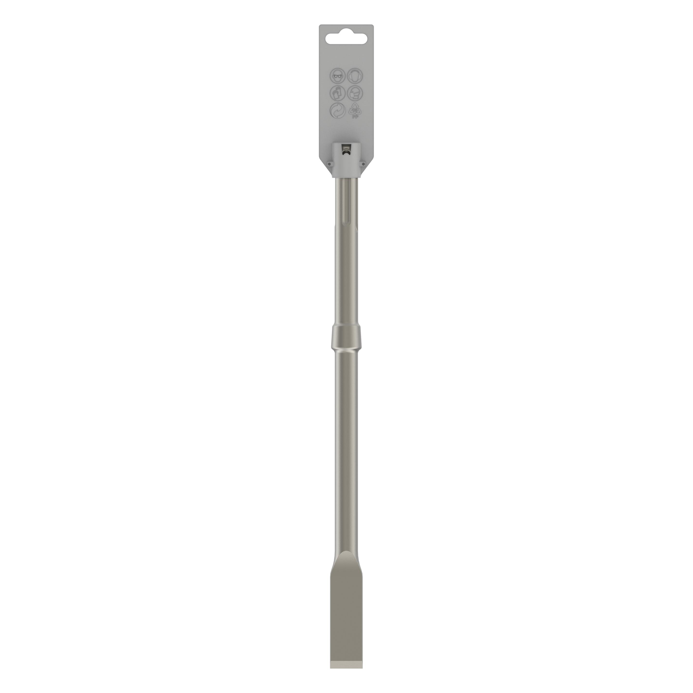 Bosch Professional Zubehör PRO SDS max-5C Flachmeissel, 25 x 400 mm (25 mm) (2608690124)